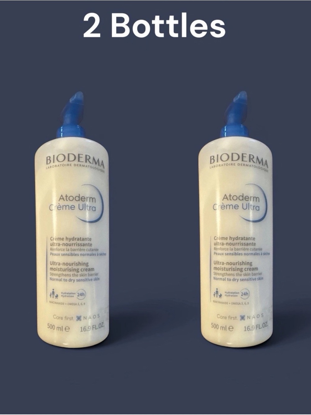 Bioderma Atoderm Crème Ultra 500ml Ultra-Nourishing Moisturising Cream